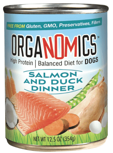 OrgaNOMics Salmon & Duck Dinner Organic Grain-Free Pate 