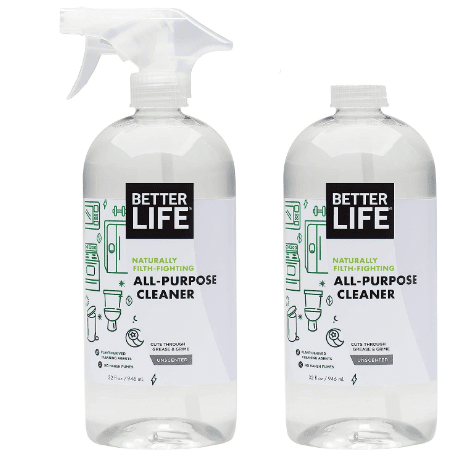 2 Bottles of Better Life Natural All-Purpose Cleaner 