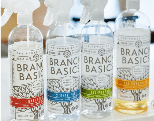 Bottles of Branch Basics Concentrate 