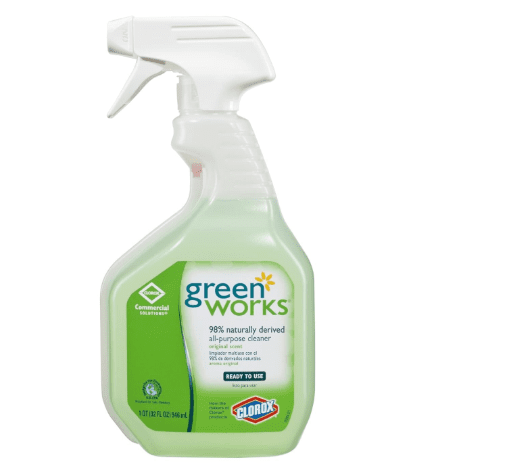 A Bottle of Green Works Multi-Surface Cleaner 