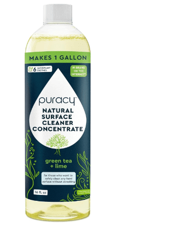 A Bottle of Puracy Natural Multi-Surface Cleaner 