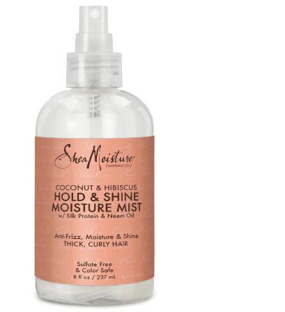 A bottle of SheaMoisture product