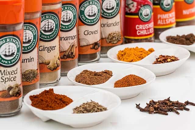 natural spices used with tajin seasoning