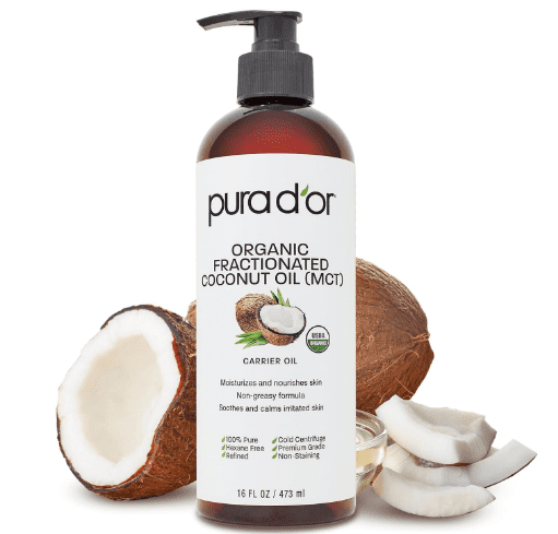 PURA D’OR Fractionated Coconut Oil