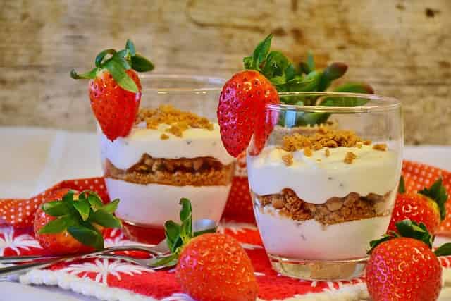 strawberry parfait