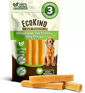 EcoKind Pet Treats Organic Yak Chews