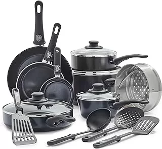 GreenLife Soft Grip Ceramic Nonstick Cookware Set