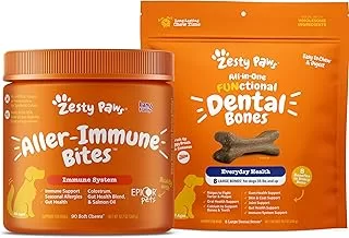 Zesty Paws Organic Allergy Immune Supplement for Dogs